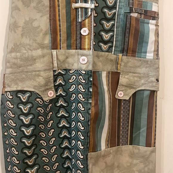 N.T.S Not the Same Sleeveless MultiPrint Dress Size 38 - Picture 8 of 16